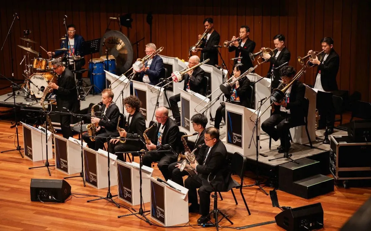 Big band performance
