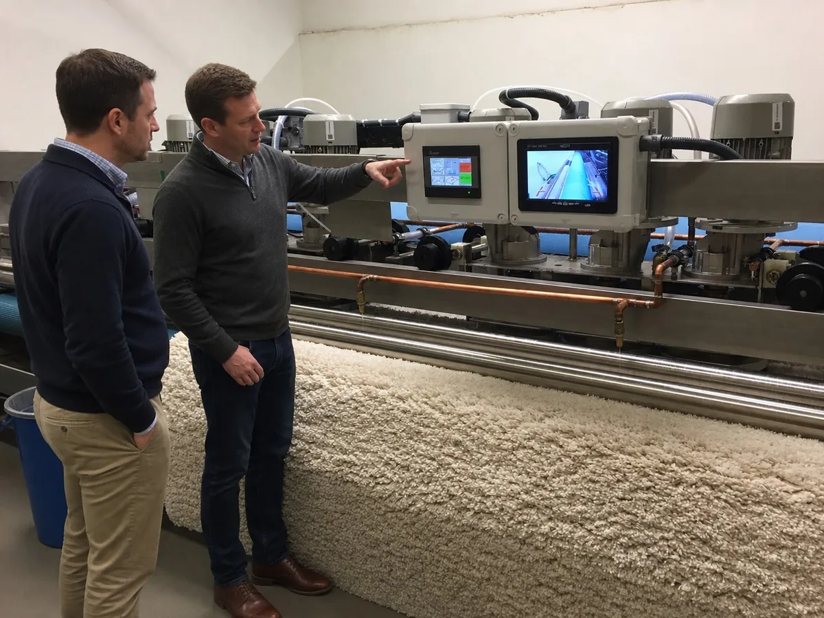 Carpet manufacturing facility